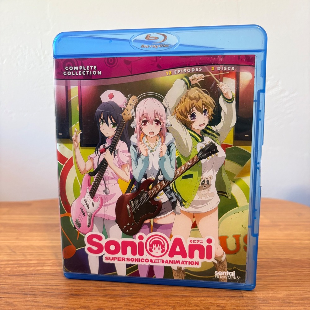 SoniAni Super Sonico The Animation Sentai Filmworks Blu-ray Complete Collection